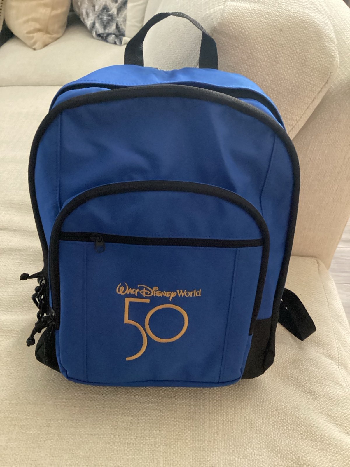 Walt Disney World 50 Anniversary Backpack New Without Tags