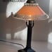 Vintage Art Deco Frosted Baby Pink Thousand Eye Glass Lamp / Light Shade “ONLY”