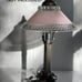 Vintage Art Deco Frosted Baby Pink Thousand Eye Glass Lamp / Light Shade “ONLY”
