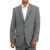 Jos. A. Bank Gray Window Pane Plaid Sport Coat Size 42 XL Two Button Sport Coat