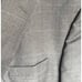 Jos. A. Bank Gray Window Pane Plaid Sport Coat Size 42 XL Two Button Sport Coat
