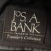 Jos. A. Bank Gray Window Pane Plaid Sport Coat Size 42 XL Two Button Sport Coat