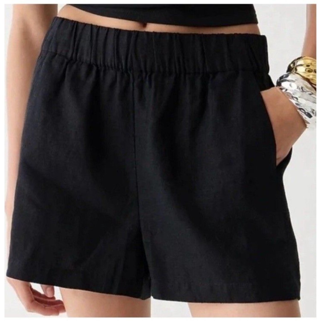 J.Crew Tropez short in linen NWOT Size XXS