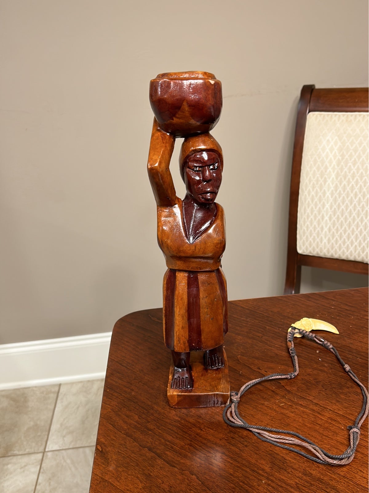 Hand carving from Haiti
