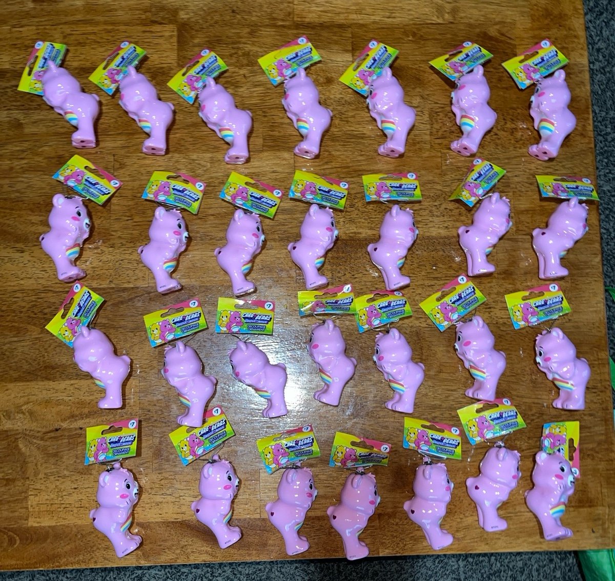 Cheer Care Bear ornaments. 28 total