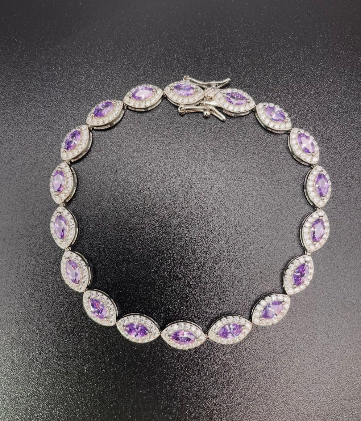 Stamped Sterling Silver Bracelet