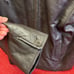 VTG Field FG Gear Women’s Brown Jacket Leather Real Fur Lined Hood Size S