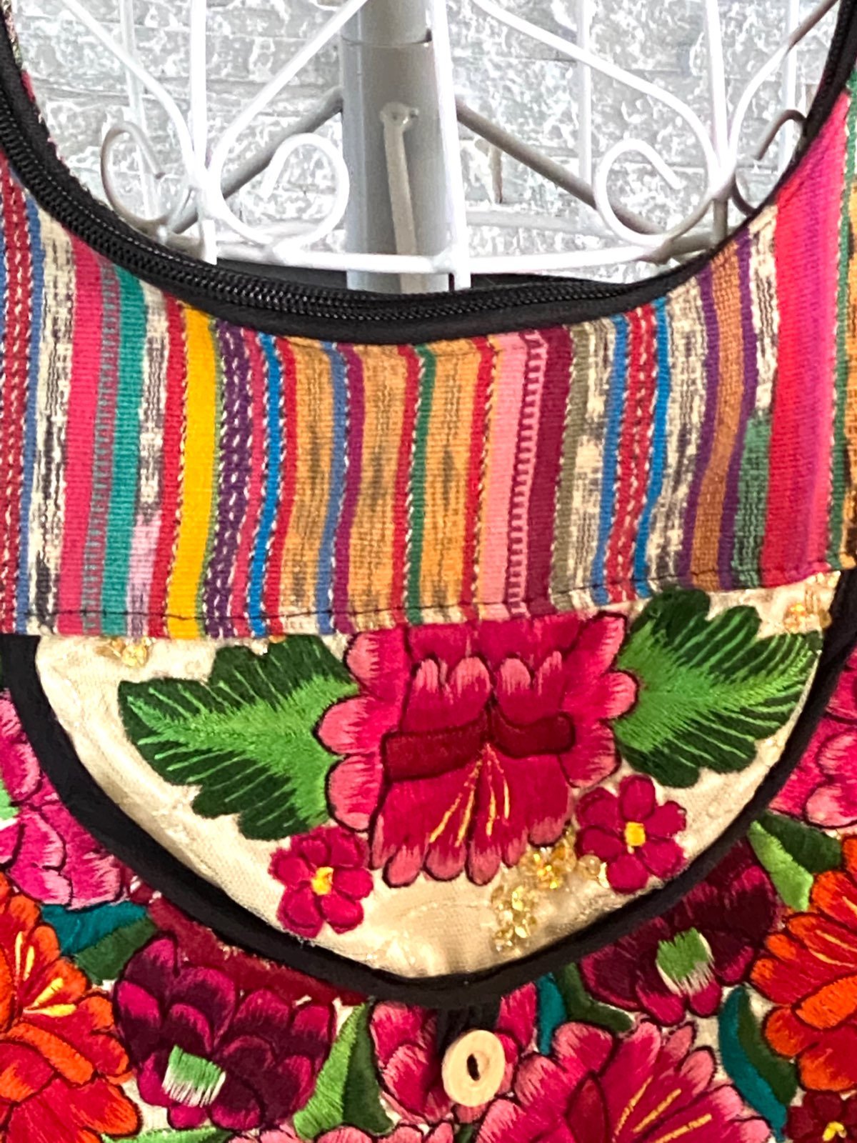 Embroidered, Bohemian, Crossbody Bag