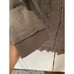 Soft Surroundings Womens Corinna Full Zip Hoodie Sz S Embroidered Clay Brown