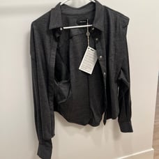 Isabel Marant wool grey shirt NWT 36