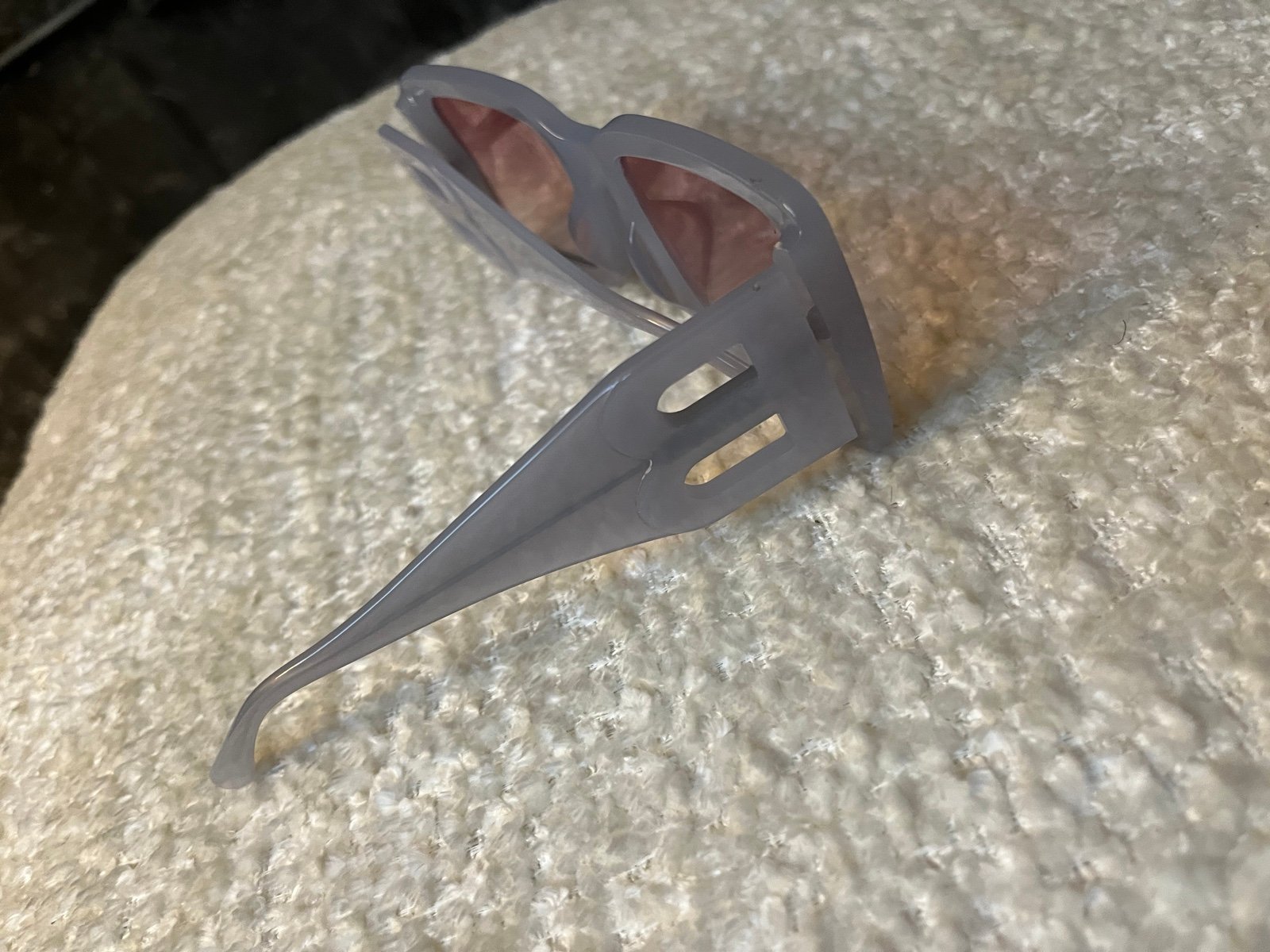 Oversized Burberry sunglasses
