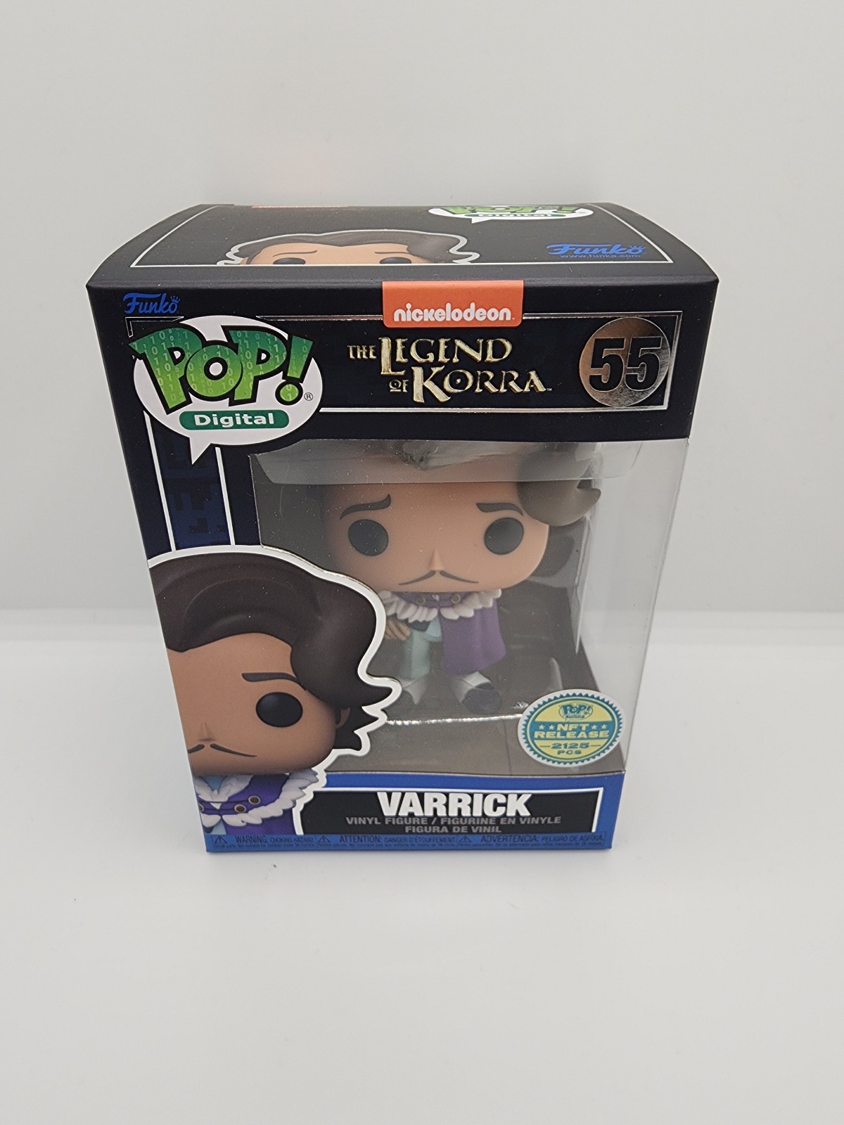 Varrick funko pop korra avatar the last Airbender nft legendary