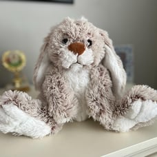 Melissa & Doug Burrow Bunny Rabbit Stuffed Animal (9 inches)