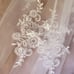 2 tier Wedding Veil Lace Embellished