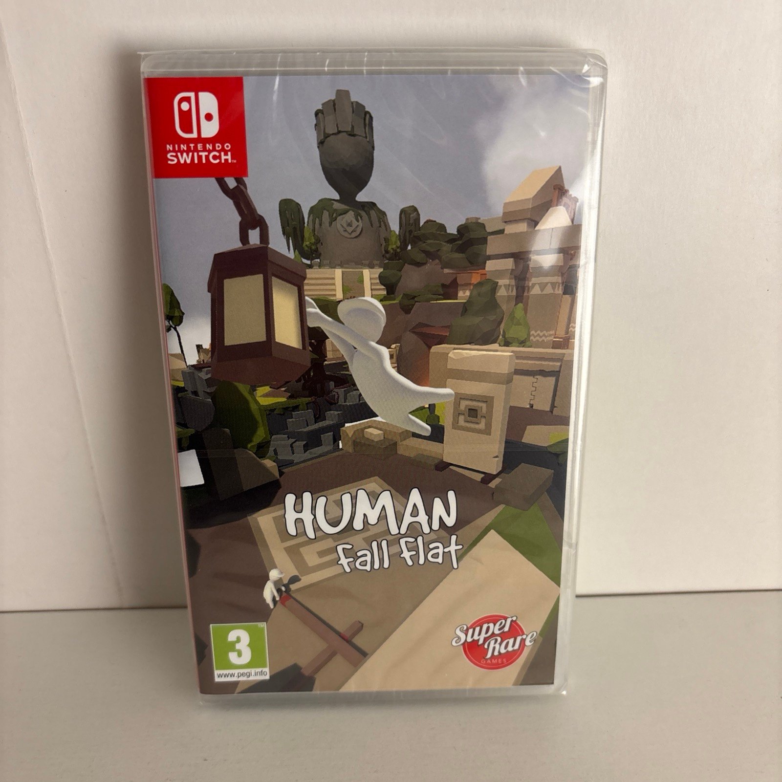 HUMAN FALL FLAT Super Rare Games SRG #1 BRAND NEW Sealed Nintendo Switch!