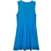 Diane von Furstenberg Citra Sleeveless Fit and Flare Dress in Blue Women’s 14