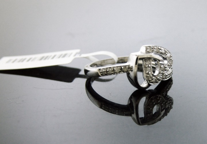 Women 925 Silver 0.30ct Genuine Diamond