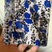 IBKUL 1/4 Zip Pullover Abstract Animal Print UP50+ Cool Feel Quick Dry Women 2XL