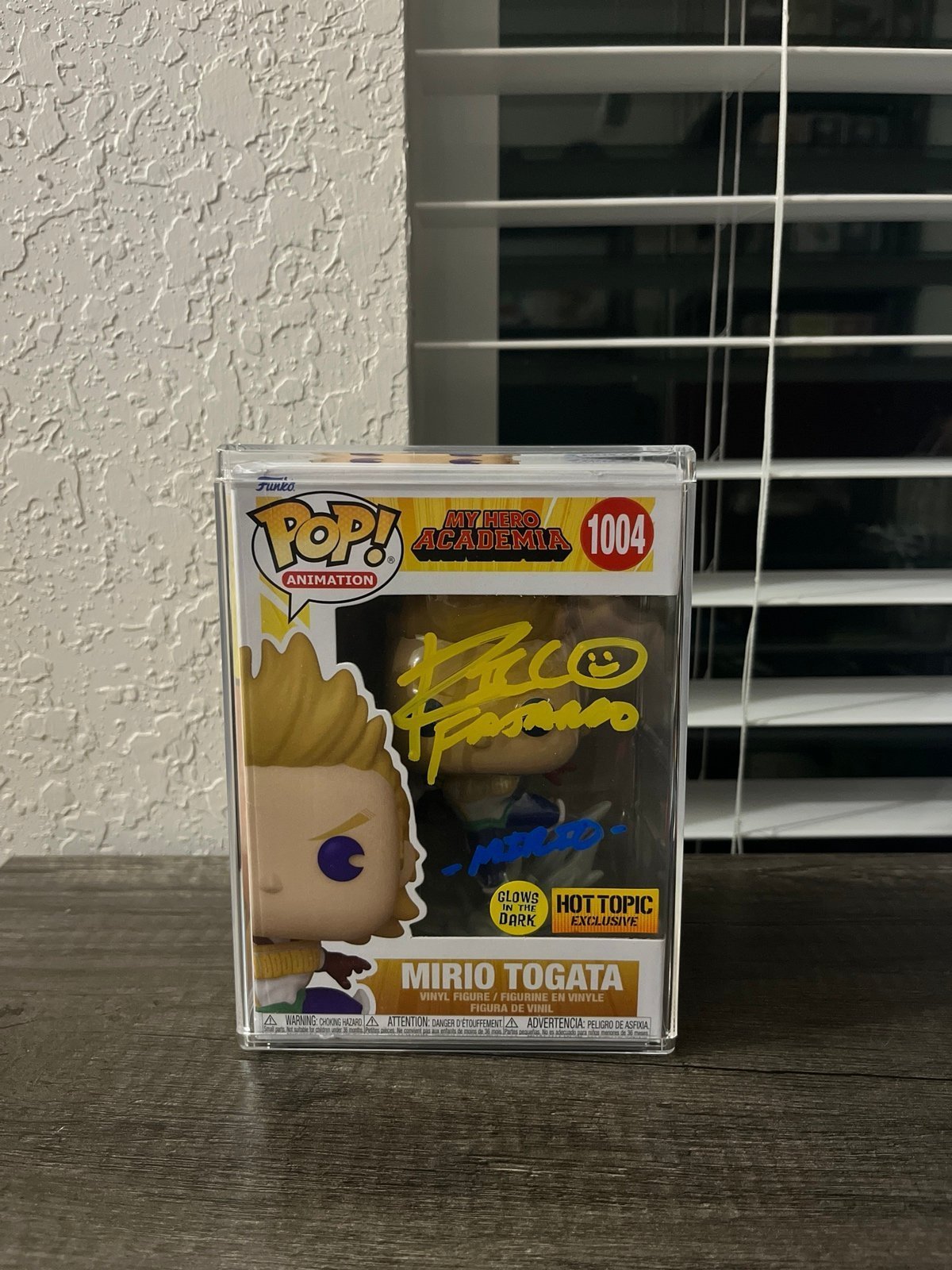 Mirio Togata signed Funko Pop
