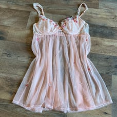 VS Angels Collection VINTAGE beaded rose babydoll