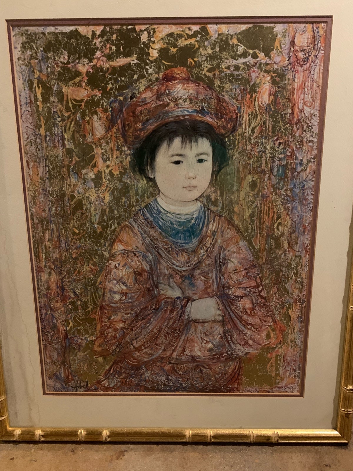 MICHIO By Edna Hibel 661 of 1000