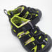 KEEN Kids' Newport H2 Black and Green Sandals Size Toddler 7 NEW
