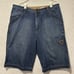 Vintage Timberland Baggy Fit Blue Denim Jean Shorts Jorts y2k Skate Men Size 38