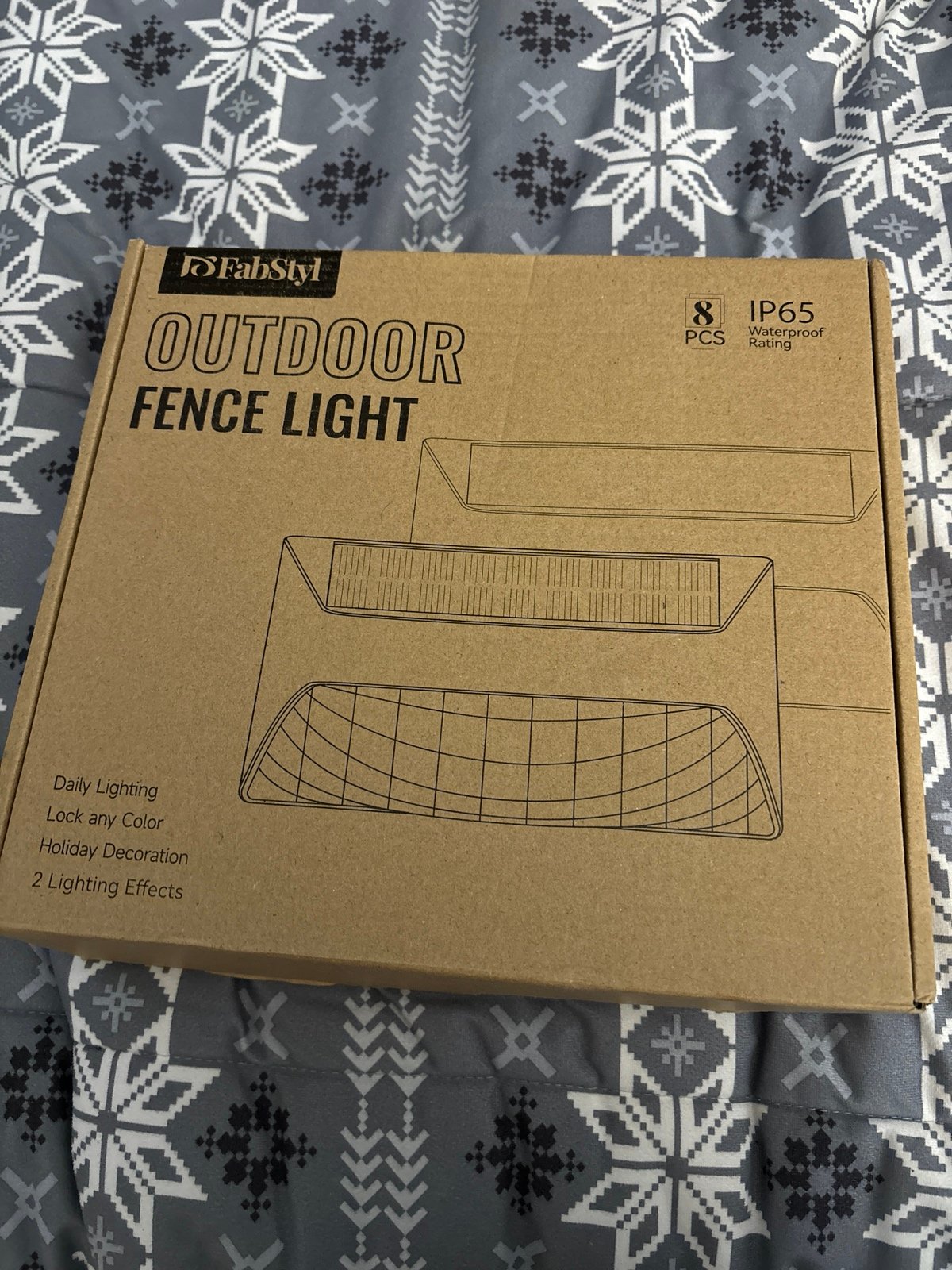 Outdoor Fence Light