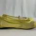 US Size 8.5 / EUR 39 Palter DeLiso Casual Slip on Flats Chartreuse Yellow Comfy