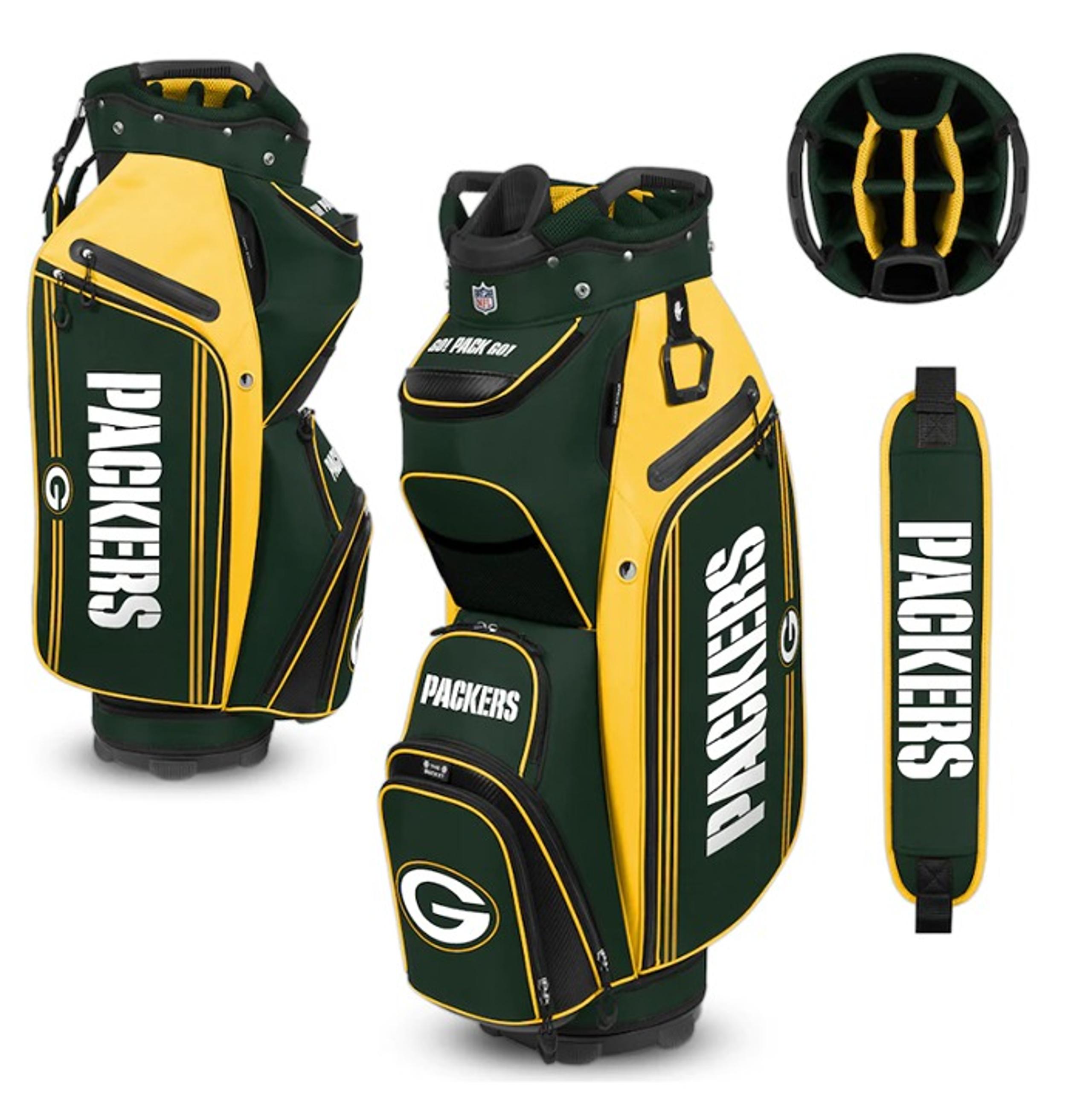 Green Bay Packers WinCraft Bucket III Cooler Cart Golf Bag - All Teams Available