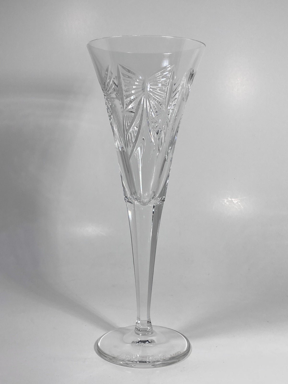Waterford Crystal Millennium Single Fluted Champagne Glass Signed Paul Farrell