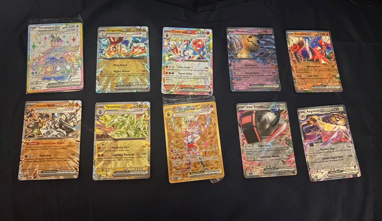 Shinny & Golden Cards EX