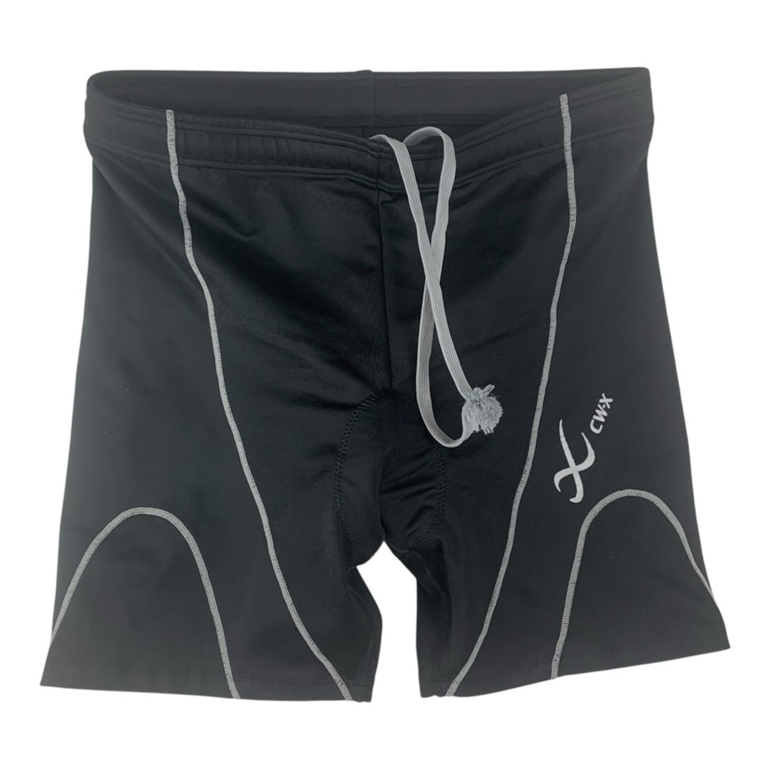 Cw-x women's large Black compression shorts cycling padded cwx spin athletic