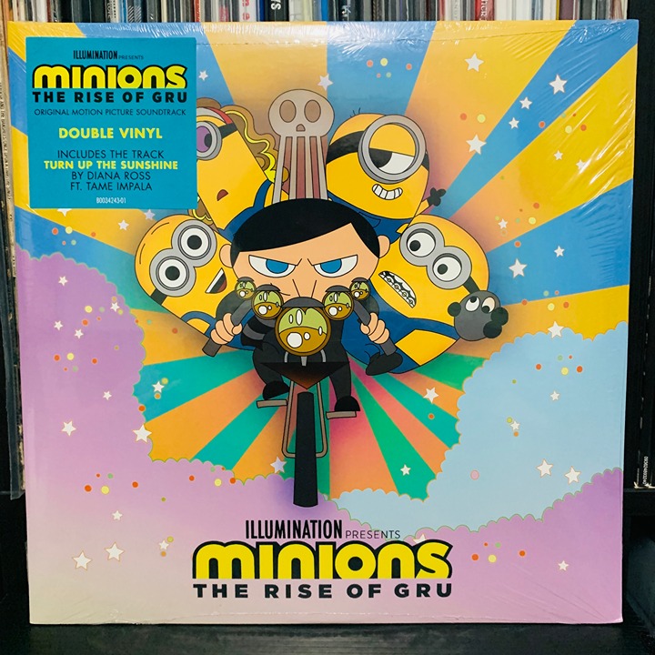 Minions: The Rise Of Gru - Original Motion Picture Soundtrack Vinyl LP New OST