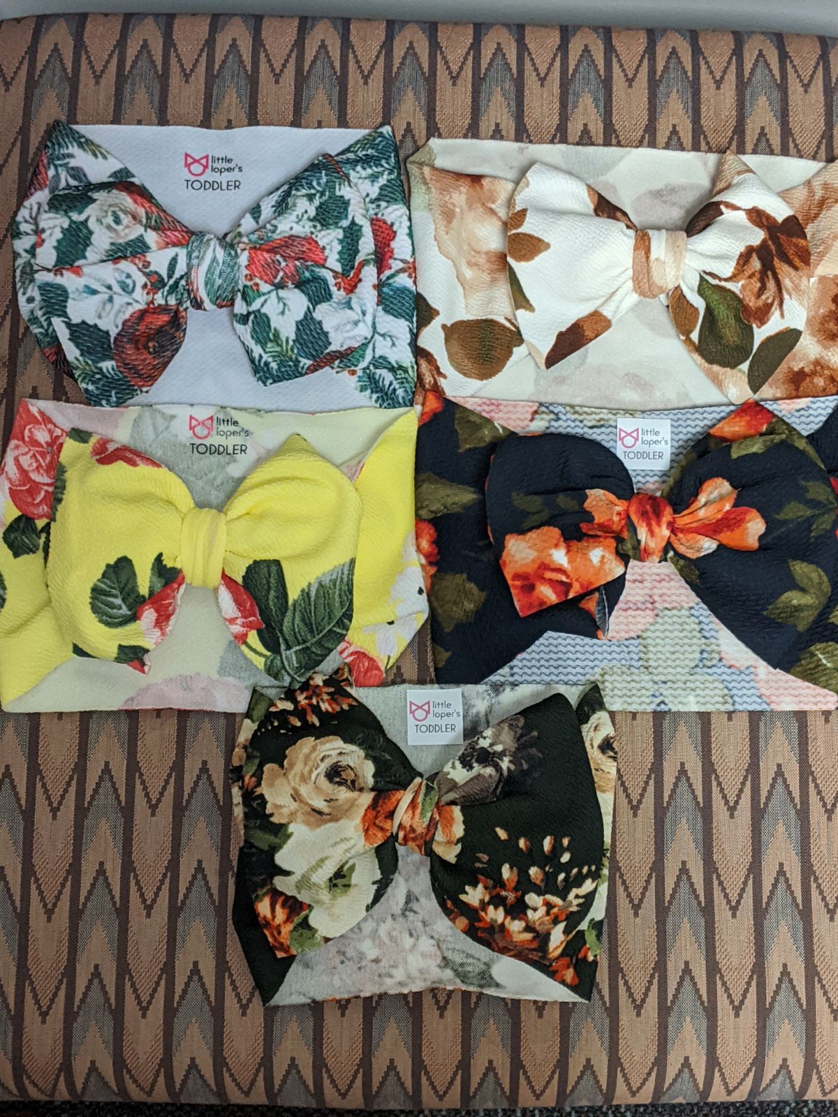 Little loper's Toddler Headwraps Bundle