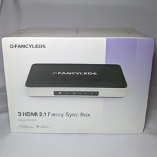 RGBW 3 HDMI 2.1 Fancy Sync Box for 70 to 95 TVs (NEW)