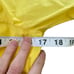 Tanya Taylor Carly Tie Back Cotton Minidress Lemon Zist