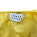 Tanya Taylor Carly Tie Back Cotton Minidress Lemon Zist