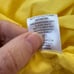Tanya Taylor Carly Tie Back Cotton Minidress Lemon Zist