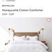 White Cotton Comforter & Shams