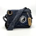 Messenger Bag Stonewashed Blue Washable Bag