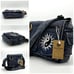 Messenger Bag Stonewashed Blue Washable Bag
