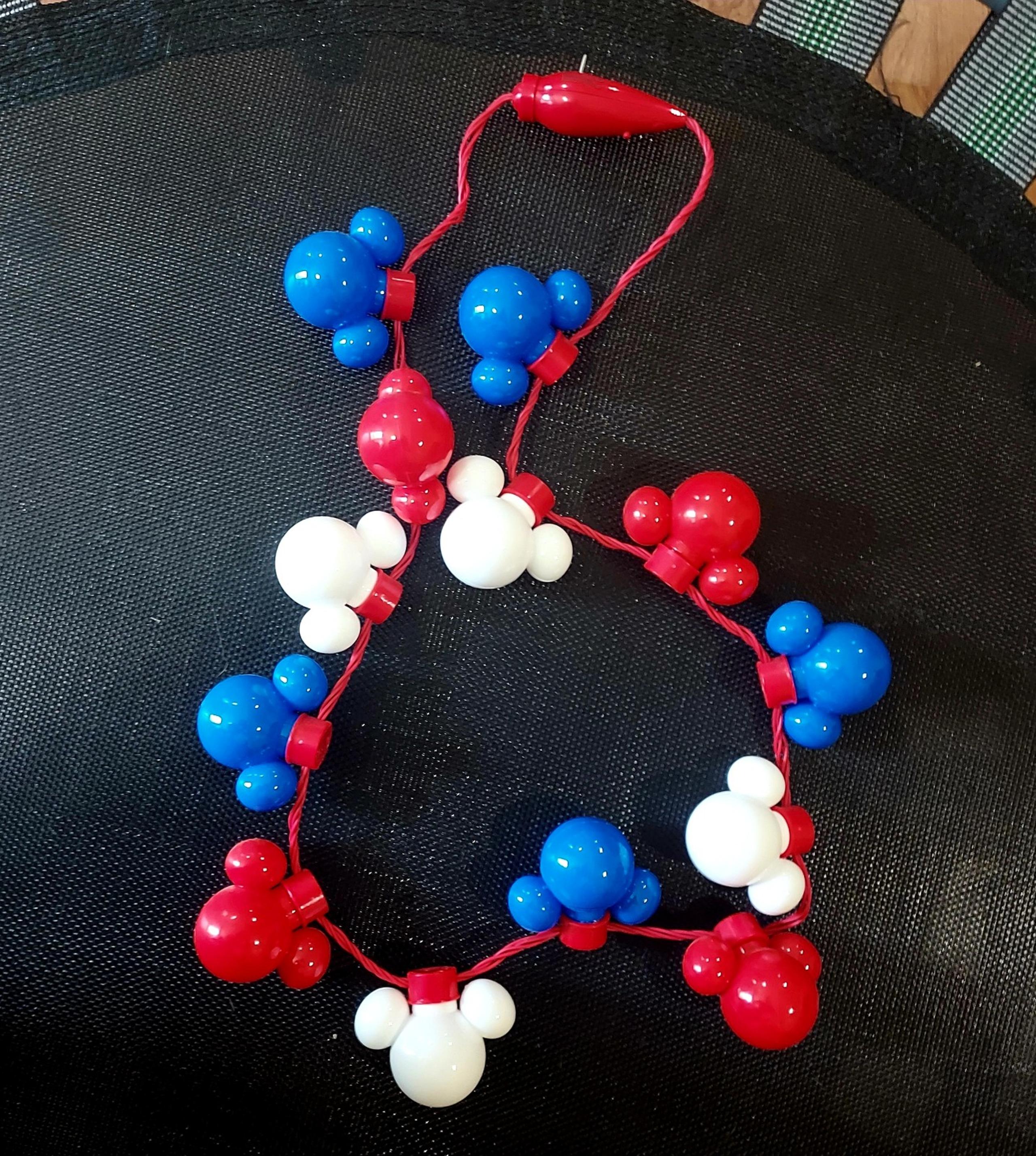 Disney Americana lighted necklace