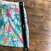 Lilly Pulitzer Mini Skirt French Terry Tassel Tie Zia Beach and Bae Print Sz XXS