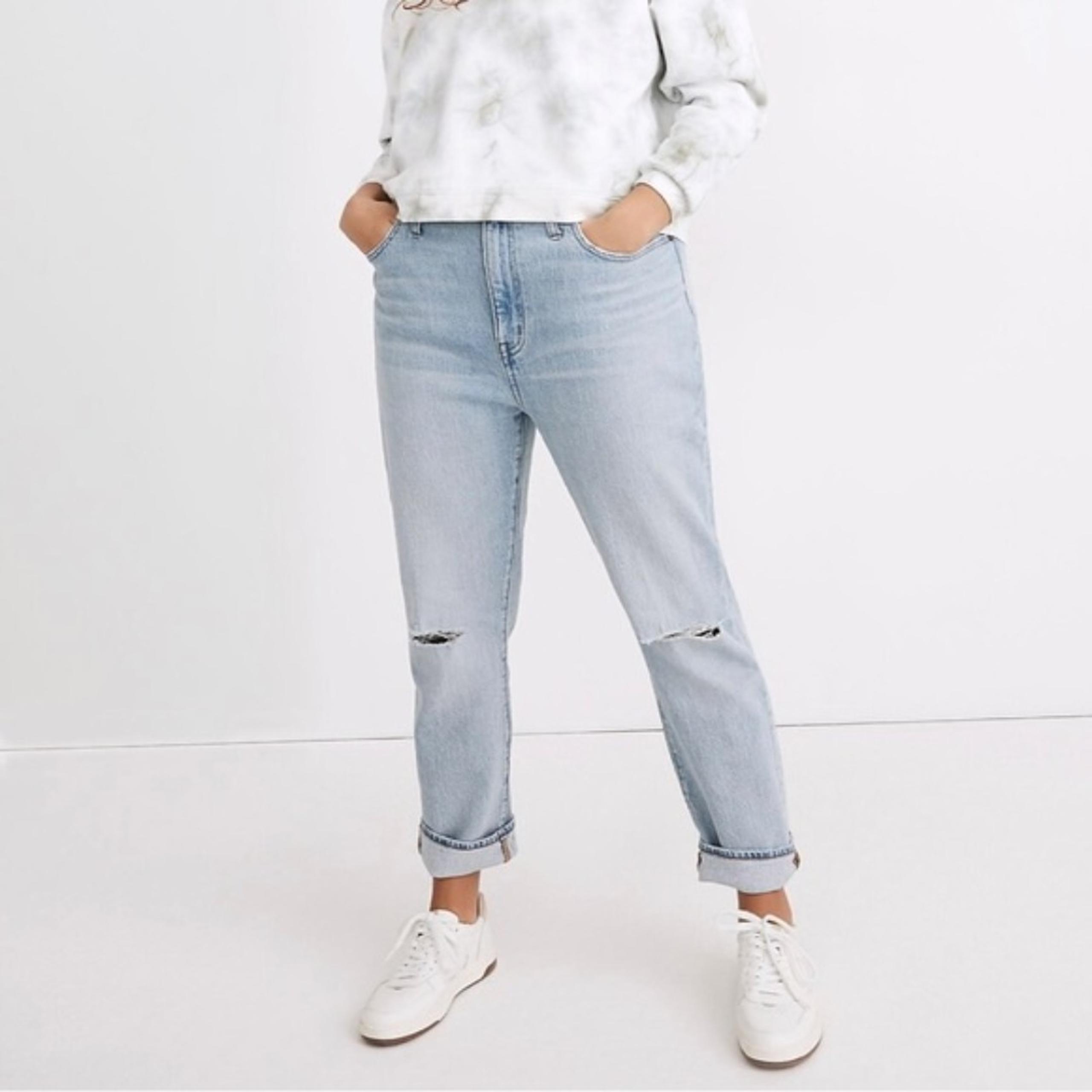 Madewell The High Rise Slim Crop Boy jeans women’s plus size 32