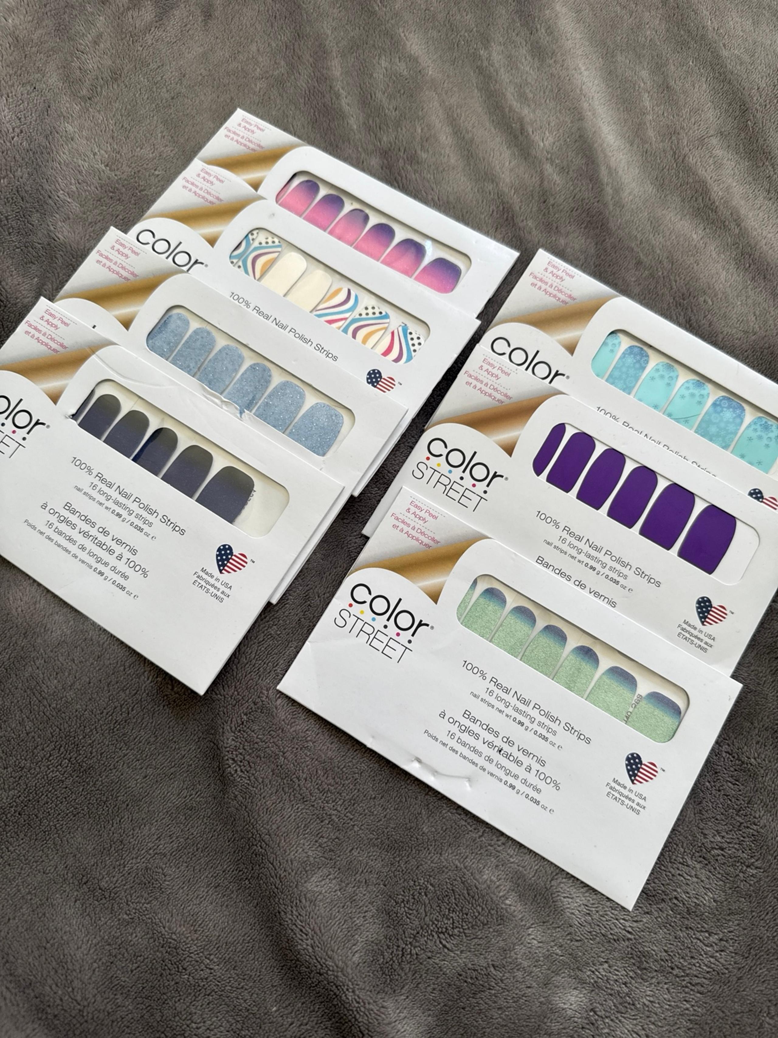 Color Street Bundle 7 total new