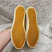 Burberry Washed Leather Tan Hi Top Sneakers sz 38