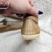 Burberry Washed Leather Tan Hi Top Sneakers sz 38