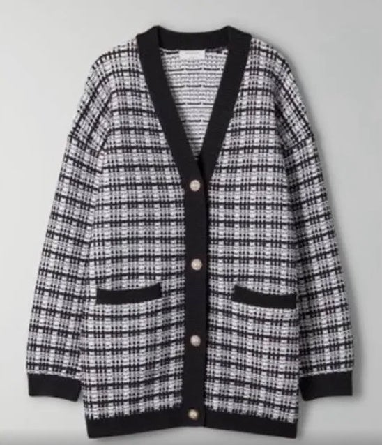 NWT Aritzia lacer cardigan Size xs