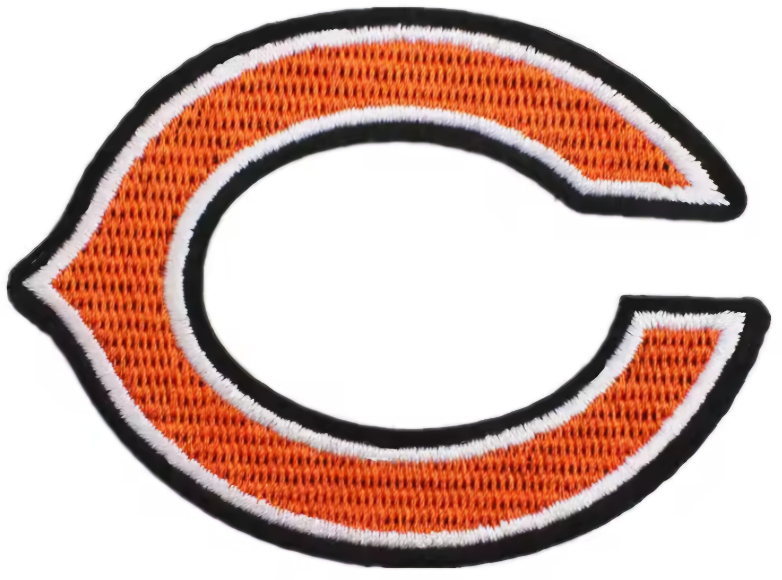 Chicago Bears embroidered Iron on patch 6 ct.